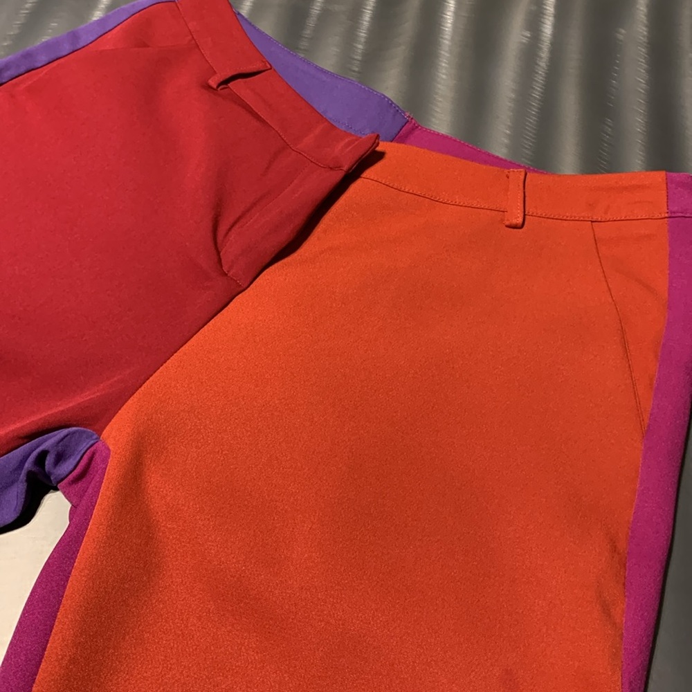 L’Atiste by Amy Colorblock Pants Size M NWT